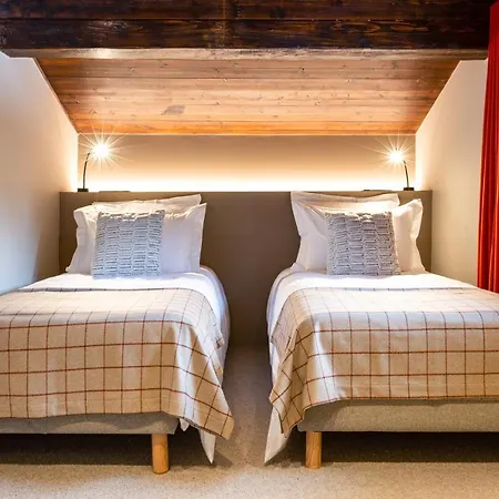 Chalet Les Praz - 280sqm - Sauna Cinema Fitness - 5 Bedrooms In Heart Of Les Praz - By Cozee *